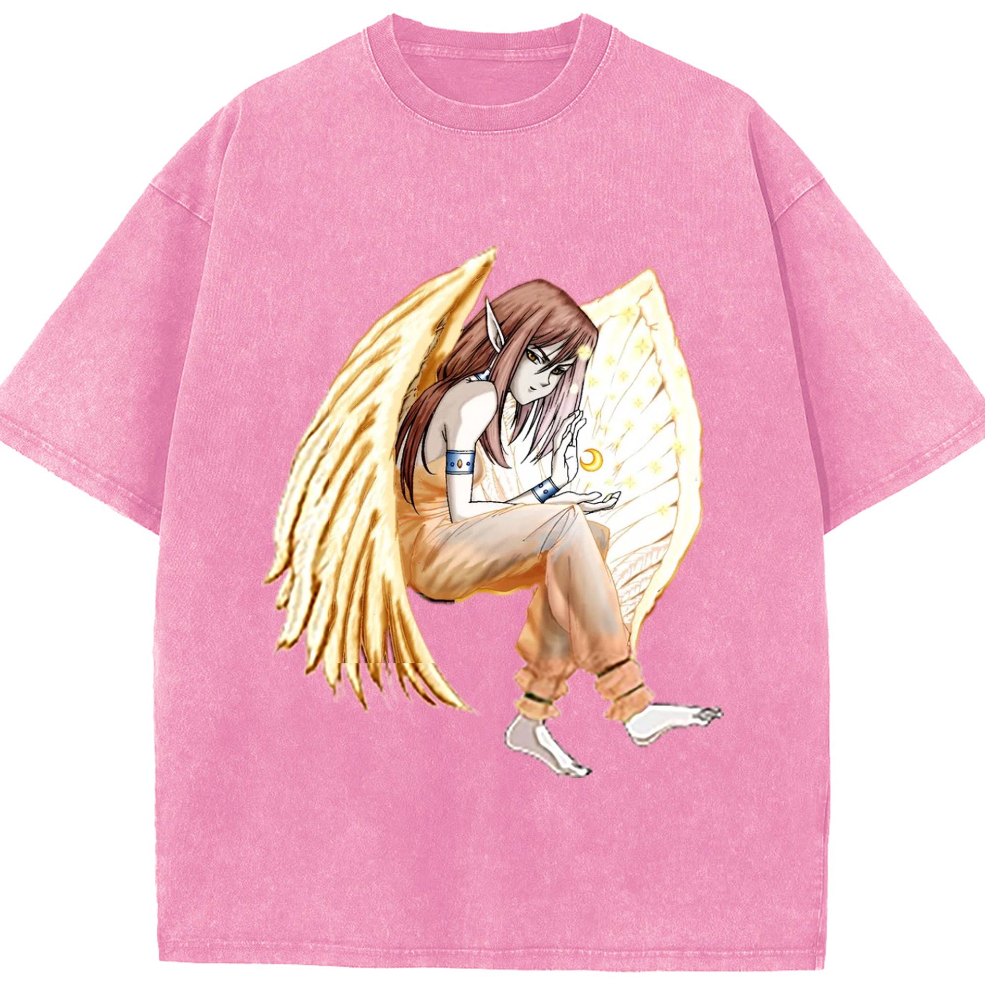 （画像用） 遊☆戯☆王 Yu-Gi-Oh! 綿100% ヴィンテージ風 半袖Tシャツ（フロントプリント）